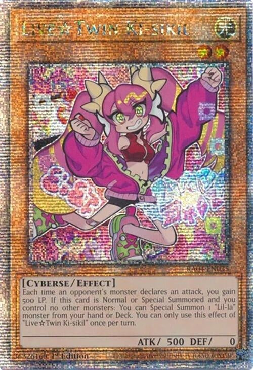 Image for Live Twin Ki-sikil (Quarter Century Secret Rare) (RA04-EN035) - YuGiOh