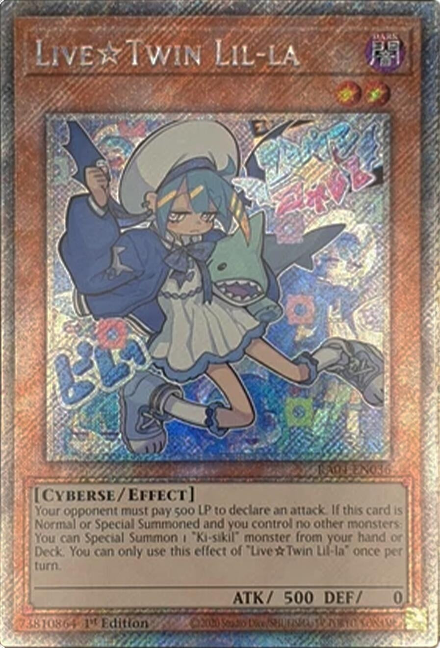 Live Twin Lil-la (Platinum Secret Rare) (RA04-EN036)