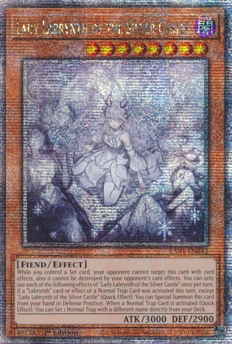Image for Lady Labrynth of the Silver Castle (New Art) (Quarter Century Secret Rare) (RA04-EN042) - YuGiOh