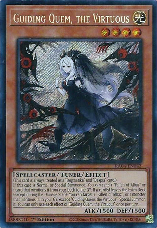 Image for Guiding Quem, the Virtuous (Secret Rare) (RA04-EN043) - YuGiOh