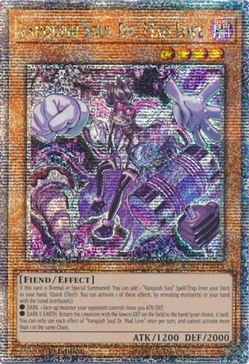Image for Vanquish Soul Dr. Mad Love (Quarter Century Secret Rare) (RA04-EN045) - YuGiOh