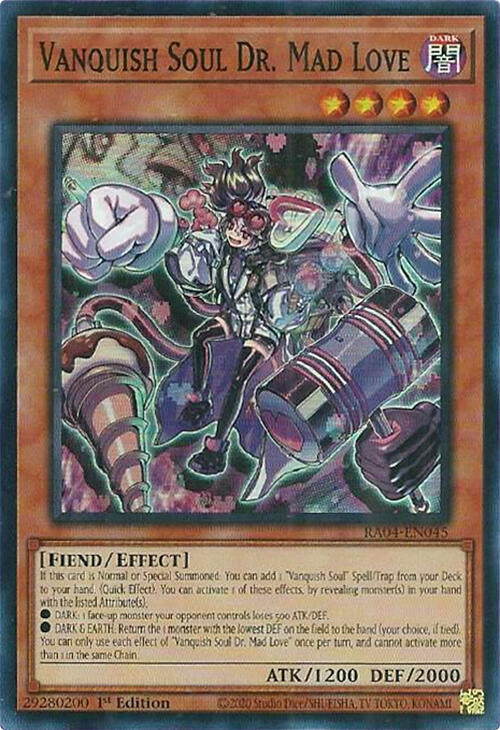 Image for Vanquish Soul Dr. Mad Love (RA04-EN045) - YuGiOh
