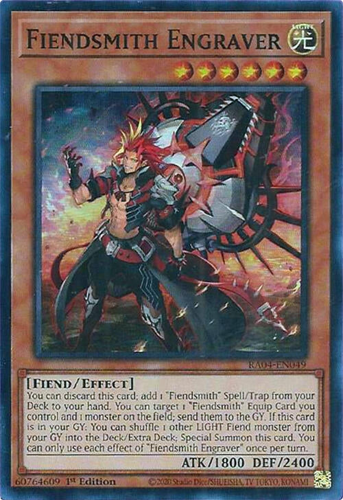 Image for Fiendsmith Engraver (RA04-EN049) - YuGiOh