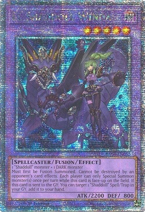 Image for El Shaddoll Winda (Alternate Art) (Quarter Century Secret Rare) (RA04-EN052) - YuGiOh
