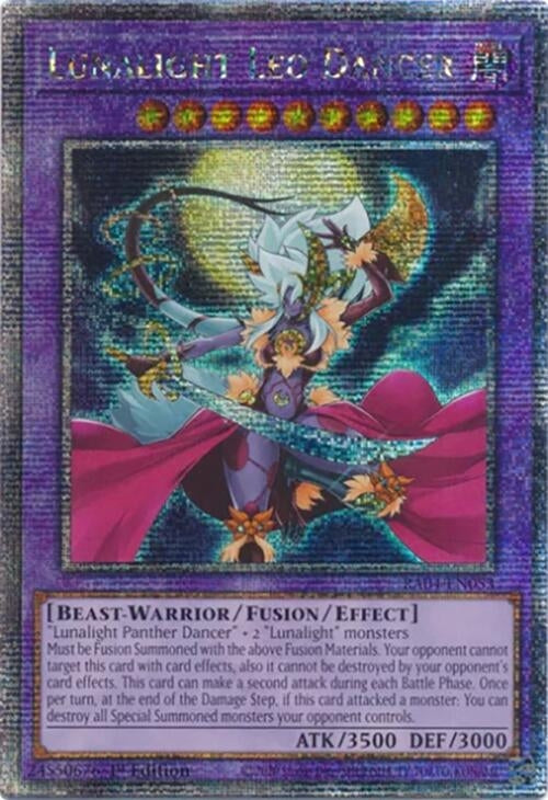 Image for Lunalight Leo Dancer (Quarter Century Secret Rare) (RA04-EN053) - YuGiOh