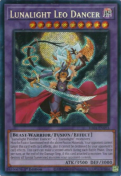 Image for Lunalight Leo Dancer (Secret Rare) (RA04-EN053) - YuGiOh
