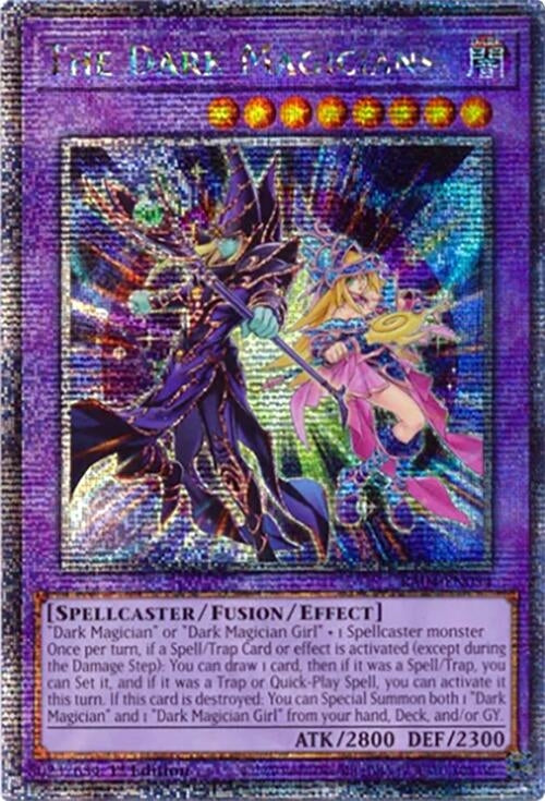 Image for The Dark Magicians (Quarter Century Secret Rare) (RA04-EN054) - YuGiOh