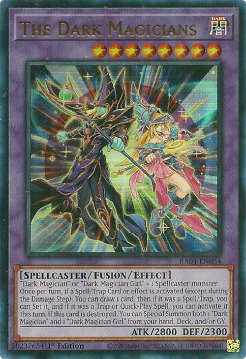 Image for The Dark Magicians (UR) (RA04-EN054) - YuGiOh