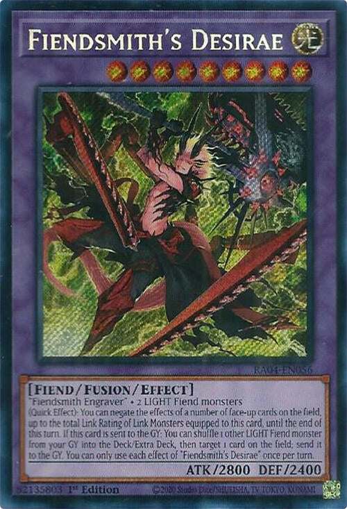 Image for Fiendsmith's Desirae (Secret Rare) (RA04-EN056) - YuGiOh