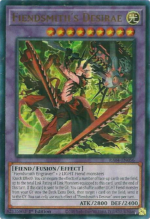 Image for Fiendsmith's Desirae (UR) (RA04-EN056) - YuGiOh