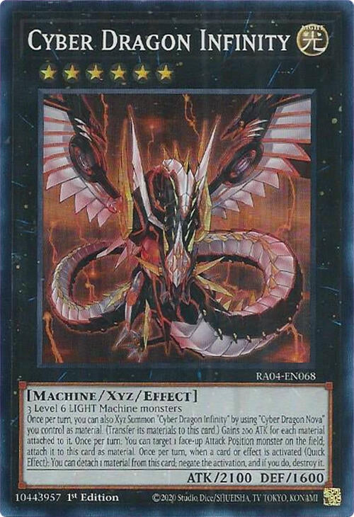 Image for Cyber Dragon Infinity (RA04-EN068) - YuGiOh