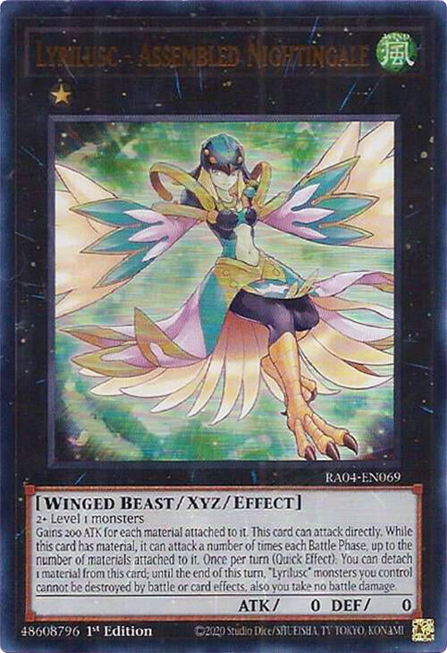 Image for Lyrilusc - Assembled Nightingale (UR) (RA04-EN069) - YuGiOh