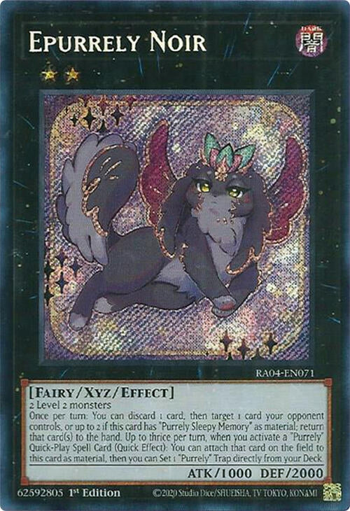Image for Epurrely Noir (Secret Rare) (RA04-EN071) - YuGiOh