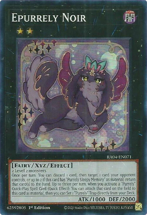 Image for Epurrely Noir (RA04-EN071) - YuGiOh