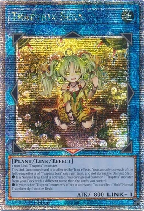 Image for Traptrix Sera (Quarter Century Secret Rare) (RA04-EN075) - YuGiOh