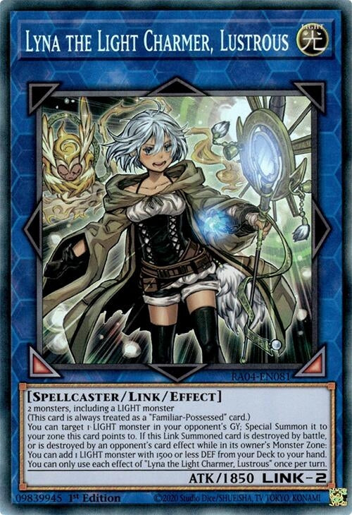 Image for Lyna the Light Charmer, Lustrous (PCR) (RA04-EN081) - YuGiOh