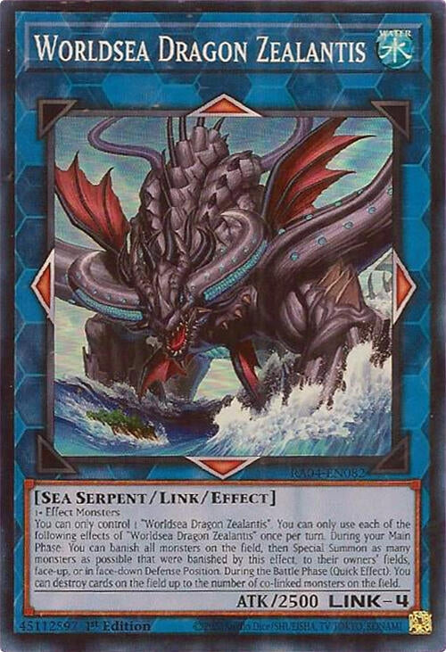 Image for Worldsea Dragon Zealantis (RA04-EN082) - YuGiOh