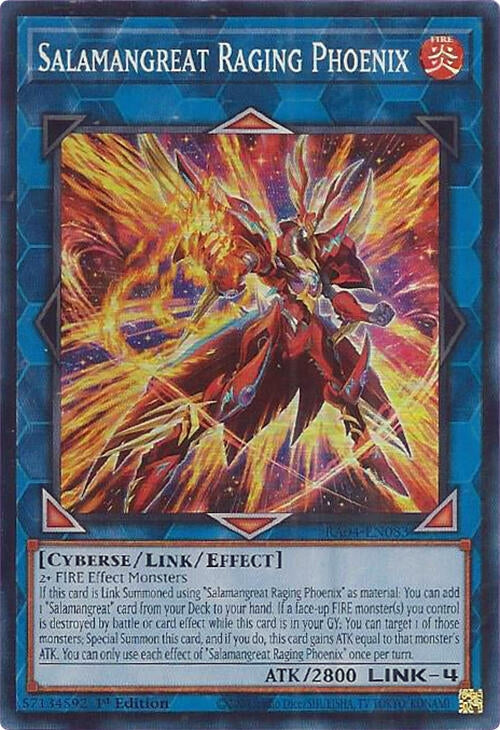 Image for Salamangreat Raging Phoenix (RA04-EN083) - YuGiOh