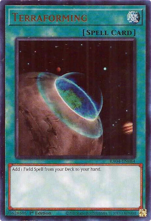Image for Terraforming (UR) (RA04-EN084) - YuGiOh