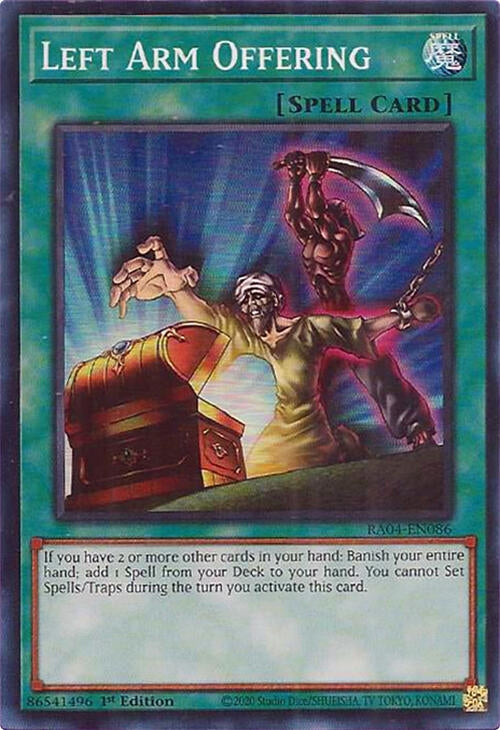 Image for Left Arm Offering (RA04-EN086) - YuGiOh