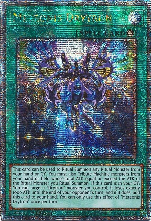 Image for Meteonis Drytron (Quarter Century Secret Rare) (RA04-EN096) - YuGiOh