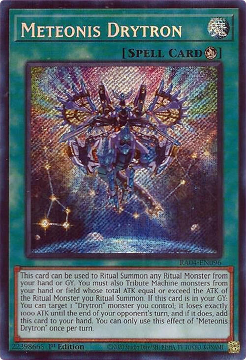 Image for Meteonis Drytron (Secret Rare) (RA04-EN096) - YuGiOh
