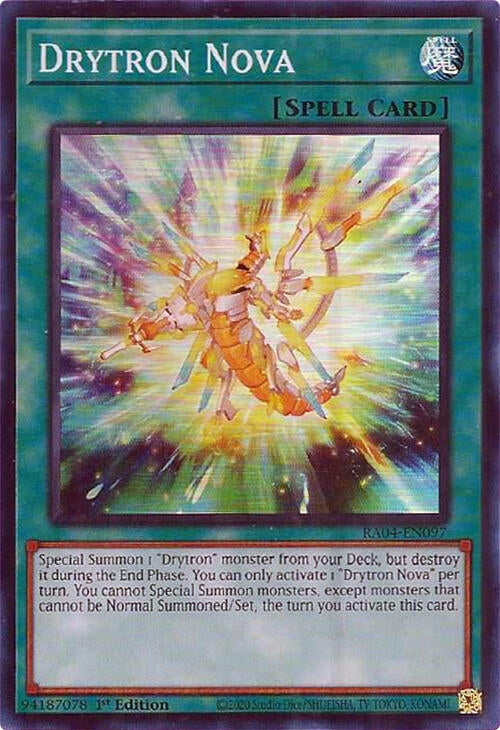 Image for Drytron Nova (RA04-EN097) - YuGiOh
