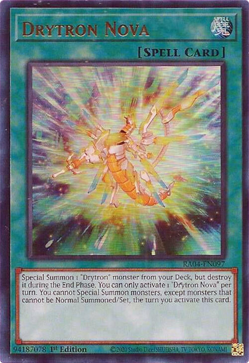 Image for Drytron Nova (UR) (RA04-EN097) - YuGiOh