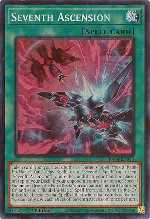 Image for Seventh Ascension (RA04-EN098) - YuGiOh