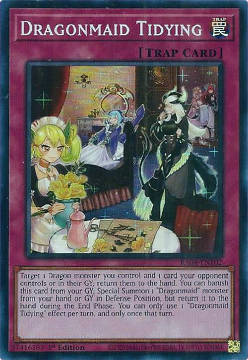 Image for Dragonmaid Tidying (RA04-EN102) - YuGiOh
