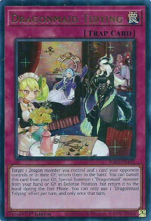 Image for Dragonmaid Tidying (UR) (RA04-EN102) - YuGiOh