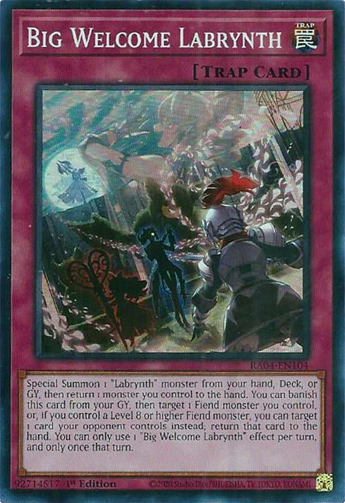 Image for Big Welcome Labrynth (RA04-EN104) - YuGiOh