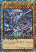 Image for Blue-Eyes White Dragon (8th Art) (Quarter Century Secret Rare) (RA04-EN108) - YuGiOh