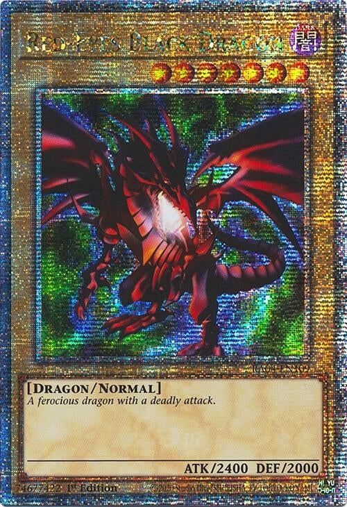 Image for Red-Eyes Black Dragon (4th Art) (Quarter Century Secret Rare) (RA04-EN109) - YuGiOh
