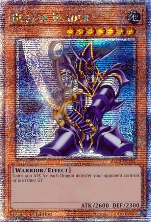 Image for Buster Blader (Quarter Century Secret Rare) (RA04-EN115) - YuGiOh