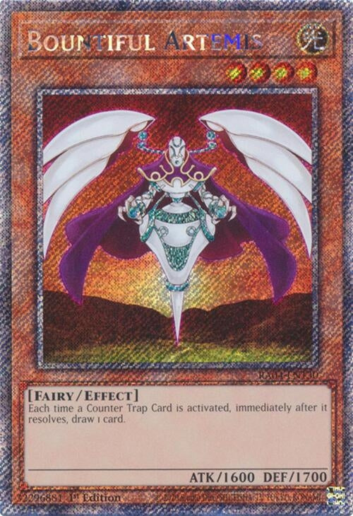 Bountiful Artemis (Platinum Secret Rare) (RA04-EN130)