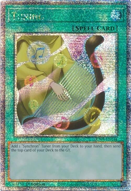 Image for Tuning (Quarter Century Secret Rare) (RA04-EN144) - YuGiOh