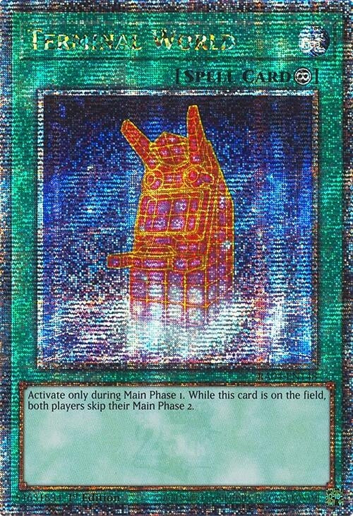 Image for Terminal World (Quarter Century Secret Rare) (RA04-EN148) - YuGiOh