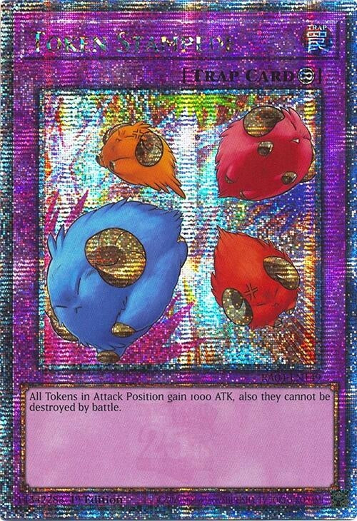 Image for Token Stampede (Quarter Century Secret Rare) (RA04-EN149) - YuGiOh