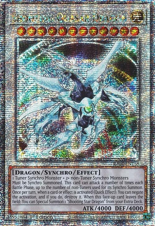 Image for Shooting Quasar Dragon (Quarter Century Secret Rare) (RA04-EN158) - YuGiOh