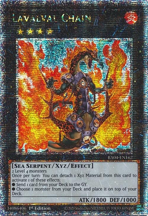 Image for Lavalval Chain (Quarter Century Secret Rare) (RA04-EN162) - YuGiOh