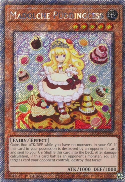 Madolche Puddingcess (Platinum Secret Rare) (RA04-EN186)