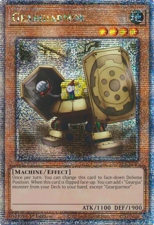 Image for Geargiarmor (Quarter Century Secret Rare) (RA04-EN187) - YuGiOh