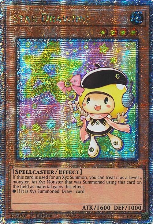 Image for Star Drawing (Quarter Century Secret Rare) (RA04-EN199) - YuGiOh