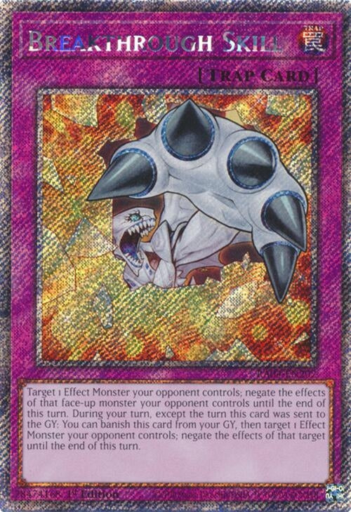 Breakthrough Skill (Platinum Secret Rare) (RA04-EN202)