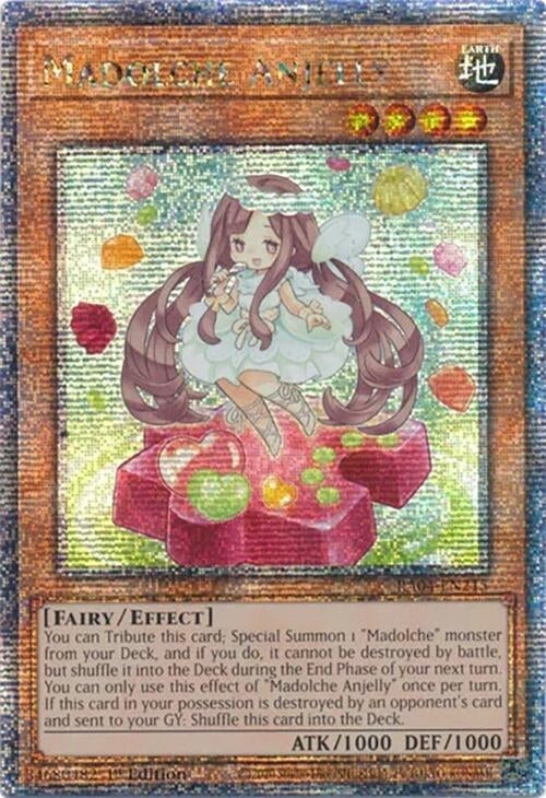 Image for Madolche Anjelly (Quarter Century Secret Rare) (RA04-EN215) - YuGiOh