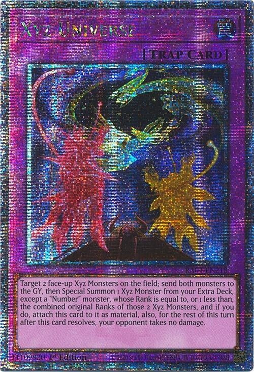 Image for Xyz Universe (Quarter Century Secret Rare) (RA04-EN218) - YuGiOh