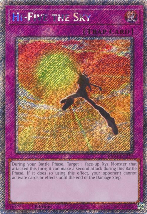 Hi-Five the Sky (Platinum Secret Rare) (RA04-EN239)