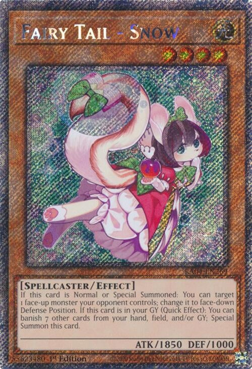 Fairy Tail - Snow (Platinum Secret Rare) (RA04-EN269)