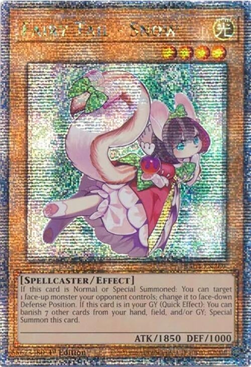 Image for Fairy Tail - Snow (Quarter Century Secret Rare) (RA04-EN269) - YuGiOh
